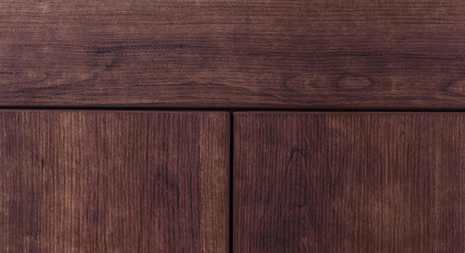 Portley 6-Door Kitchen Cabinet(Walnet)